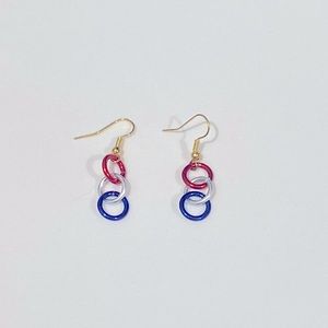 Patriotic earrings